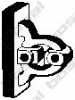 DAIHA 1756787215 Rubber Strip, exhaust system